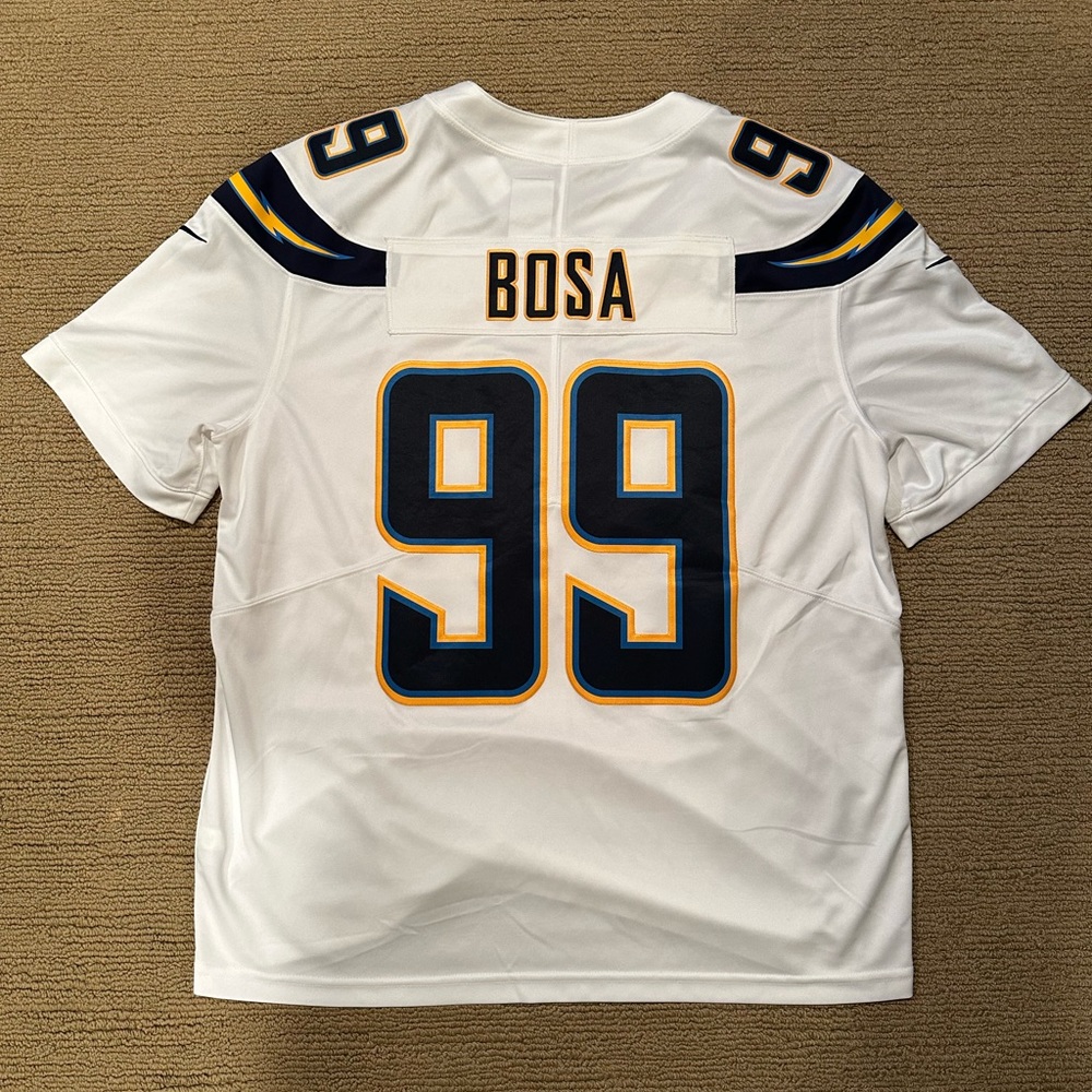 Los Angeles Chargers Joey Bosa Nike White Game Player Jersey
